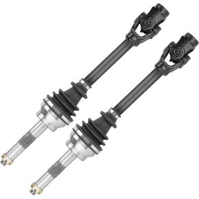 Front Left or Right CV Axle Set for 1997-2009 Polaris Scrambler 500 4x4 2000-2008 Sportsman 500 6x6, Replace for 1380063 1380066, 1380085 1380113, 1380114, 2 Front Axle