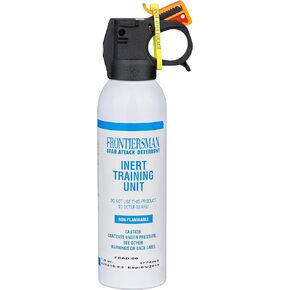 SABRE Frontiersman 7.9 oz Inert Bear & Mountain Lion Practice Spray, Up to 40 ft Range, Realistic Canister Increases Familiarity and Confidence in Use