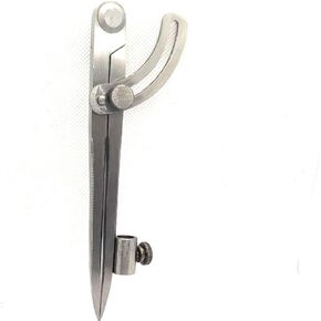 Factory Compass Divider/Scribe with Wing and Pencil Holder 6" - Ideal for Carpenter, Drafting, Geometry, Scribing or Drawing Large Circle for Any Projects