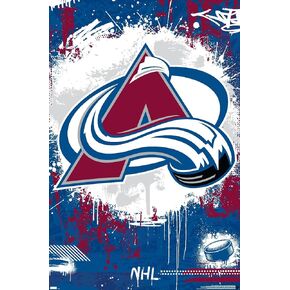 Trends International NHL Colorado Avalanche - Maximalist Logo 23 Wall Poster