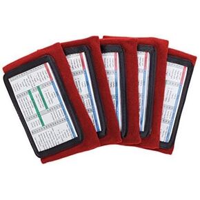 WristCoaches Football Play Wristbands - Youth Quarterback Gear - Wristband Playbook - Softball Wristbands for Signs - Soccer, Baseball & Catchers Wristband - QB Play Card Wrist Band Training Equipment