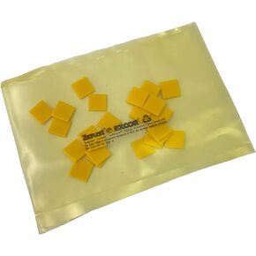 Zerust Rust Prevention Plastabs .50" x .50" - Pack of 25 | Plastabs are thin, light, rigid polyethylene squares that are made with patented Zerust corrosion-inhibiting technology - Made in the USA