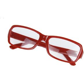 TOKYO-T Grell Sutcliff Costume Glasses Cosplay Red Thick for Men/Women