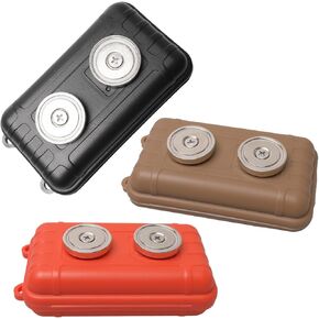 olutacot 3 قطع حامل مفتاح مغناطيسي تحت السيارة مقاوم للماء مفتاح مغناطيسي مخفي في الهواء الطلق مفتاح مخفي صندوق مفاتيح مغناطيسي حامل مفتاح مخفي للتخزين مفتاح في الداخل في الهواء الطلق in Kuwait