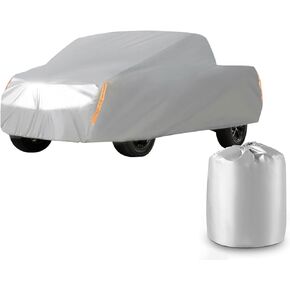 Universal Pickup car Exterior Truck Cover Indoor & Outdoor Replacement for Pickup Truck Up to 210 L x 70 W x 65 H Windproof All-Weather Protection Against Sun Proof