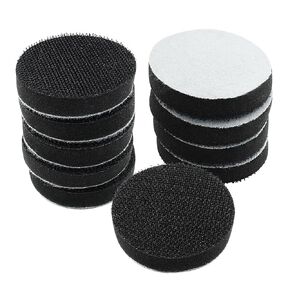 5 Pcs 5" Hook and Loop Sponge Soft Interface Pads 8 Holes Density Interface Pads Foam Buffering Pad Foam Sanding Interface Buffer Pad for Sander Automotive Polishing