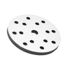 6In Interface Sanding Pad Interface Pad 3M Sponge 150Mm Diameter Soft Buffer Sponge Interface Cushion Pad for Sanding Pads (17 Holes) (6 inches 15 Holes)