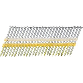 Metabo HPT Framing Nails | 3-1/4 In. x .131 | 21 Degree | Full Round Head | Hot Dipped Galvanized | Screw Shank | 4000 Count | 10306HPT