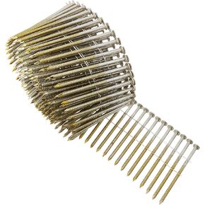 Metabo HPT Framing Nails, 3" x .120, Stainless Steel, Full Round Head, Wire Coil, RG, 304, 1000 Count (12607HPT)