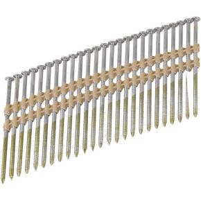 Metabo HPT 10151SHPT 3" x .120 RG 304 Full Round Head Stainless Steel Plastic Strip Framing Nails | 1000 Count