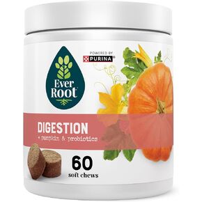 by Purina Digestion Dog Supplements Soft Chews - 10.6 oz. Canister