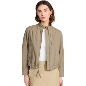 Vince Women's Cropped Bomber Jacket