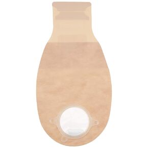 ConvaTec 416419 Natura 12" Drainable Pouch, 1 Sided Comfort Panel, Tail Closure, Filter, Transparent, 2-1/4" Flange, Pack of 10