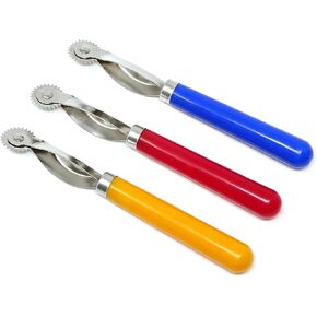 Honbay 3PCS Plastic Handle Tracing Wheel Craft Sewing Tool, Random Color