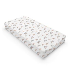 Rainbow Changing Pad Covers Cute Rainbow Drops Colorful Changing Table Cover for Boys Girls Ultra Soft Breathable Stretchy Change Table Covers Diaper Changing Mat Sheets Cover 32''x16''