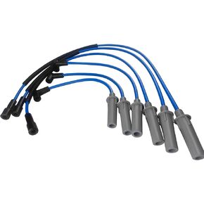 Cable Master عالي الأداء ومقاوم منخفض متوافق مع Jeep Wrangler 3.8L V6 Spark Plug Wi res 2007 2008 2009 2010 2011 in Kuwait