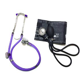 EMI Frost Purple Translucent Sprague Rappaport Stethoscope and Black Blood Pressure Kit #340