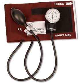 Prestige Medical 82-BUR Aneroid Sphygmomanometer, Burgundy