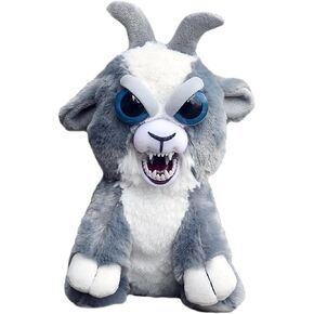 Feisty Pets Junkyard Jeff Adorable Plush Stuffed Goat That Turns Feisty with a Squeeze