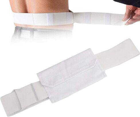 حامل أنبوب G، حزام غسيل الكلى البريتوني بحزام PD، لتأمين أنواع مختلفة من حزام حماية أنابيب التغذية الطبية، مع حقيبة تخزين. in Kuwait