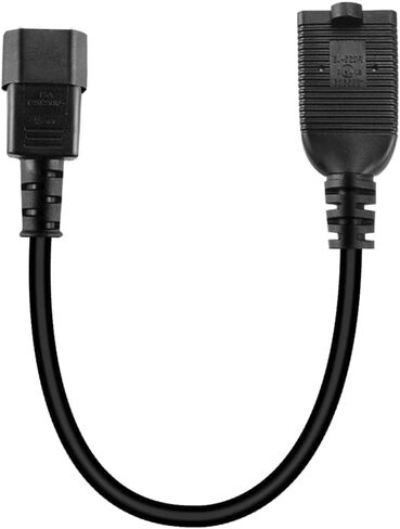 محول Toptekits Nema 5-15r إلى C14، IEC C14 ذكر إلى NEMA 5-15R محول الطاقة in Kuwait