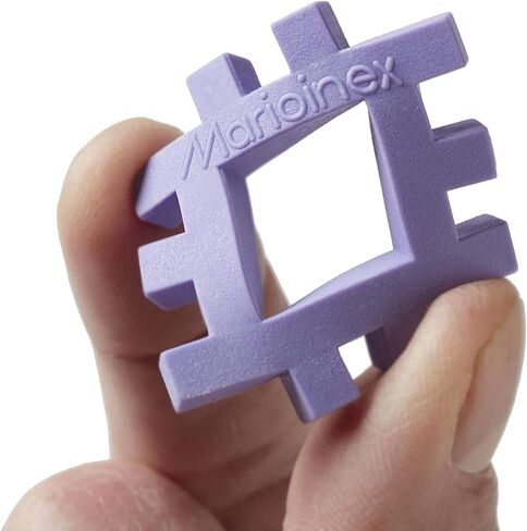 Mario-Inex Mini Waffle Block Construction Playset for Kids- 140 Rainbow Interlocking Puzzle Pieces- Improves Fine Motor Skills- STEM/STEAM Building Montessori Toys for Boys and Girls Ages 3+ in Saudi Arabia