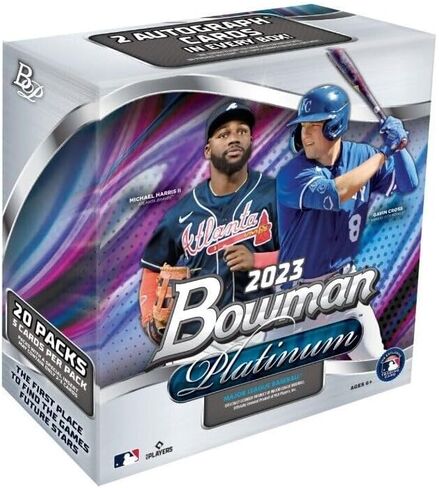 2023 Bowman Platinum Baseball Monster Box (2 Autographs Per Box) in Saudi Arabia