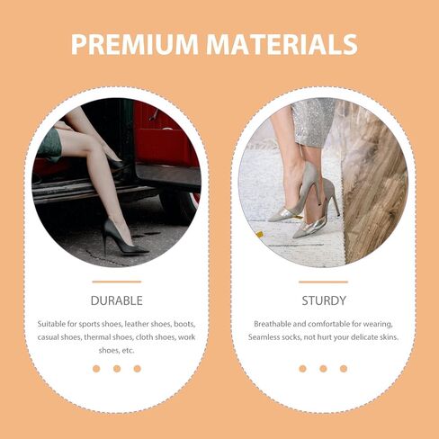2Pairs Women's Toe Topper Liner Socks Low Cut No Show Toeless Half Socks Forefoot Cushion Pads for Flat,High Heels in Saudi Arabia