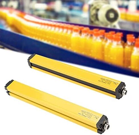 مفتاح مستشعر ستارة الضوء، جهاز أمان شبكي للضوء 24VDC BEM0640-30NB NPN-NC، 6 محاور بصرية تباعد 40 مم/1.6 بوصة مع مستقبل شبكي وكابل in Saudi Arabia