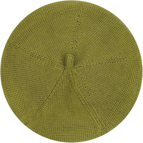 Gllutt Summer Beret Hat for Women Knitting Inner Sweatband with Size Adjustable String Starfish Stripe in Saudi Arabia