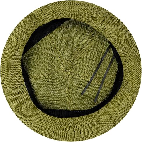 Gllutt Summer Beret Hat for Women Knitting Inner Sweatband with Size Adjustable String Starfish Stripe in Saudi Arabia