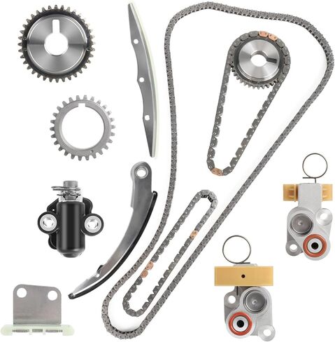PUENGSI Timing Chain Kit Compatible with 2004-2006 Altima Maxima V6 3.5L 2004-2007 Quest 3.5L, Engine Timing Chain Set Sprockets Tensioner in Saudi Arabia
