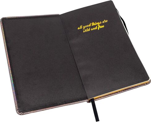 Pukka Pad, Wild Notepad with Pocket, Ribbon Page Marker, and Elasticized Closure - 8.5 x 5.3in - 96 Sheets of 80GSM Ivory Lined Paper - Python in Saudi Arabia