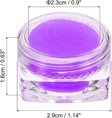 PATIKIL Diamond Painted Glue Clay, 15 Pack Glue Clay Wax Tool Set with Storage Box for Diamond Painted, DIY Craft, Purple in Saudi Arabia