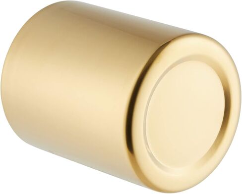 حامل قلم وأقلام رصاص ذهبي من جوفال للمكتب، حامل منظم معدني لفرشاة المكياج (3.2 × 3.9 بوصة) in Kuwait