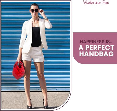 Vivienne Fox Red Cloud Purse: Your Stylish Companion for Everyday Adventures and Beyond, a Must-Have Accessory for Fashion Enthusiasts Seeking Luxury and Sophistication in a Handbag in Saudi Arabia