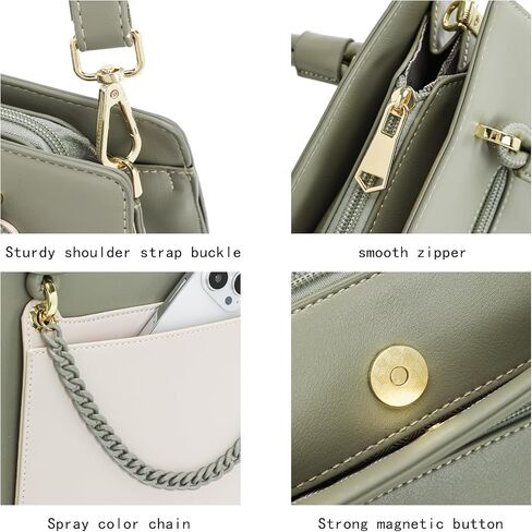 HMIAOYUN Womens Fashion Leather Shoulder Satchel Handbags Tote Purses Ladies Large Crossbody Top Handle hand Bag for Women in Saudi Arabia