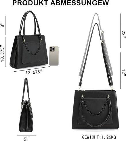 HMIAOYUN Womens Fashion Leather Shoulder Satchel Handbags Tote Purses Ladies Large Crossbody Top Handle hand Bag for Women in Saudi Arabia