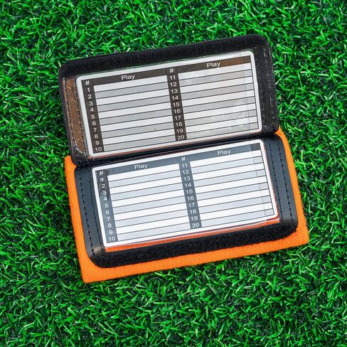 Youth Wrist Coach (10 Pack)- Triple Windows Playbook QB Wristband - Great for Football Plays, Baseball Calls All Sports in Kuwait