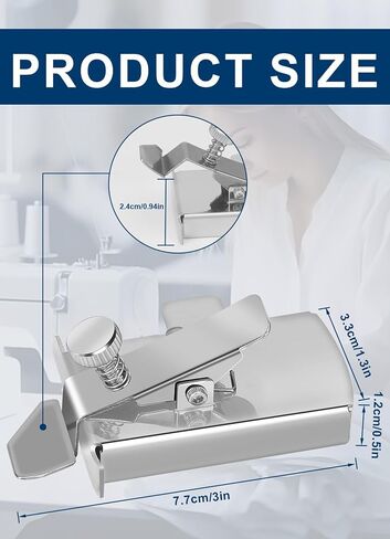 CAPHONT Magnetic Seam Guide for Sewing Machine, 2 Pack New Upgrade Magnetic Seam Guide Universal for All Sewing Machine, Sewing Foot Attachments Sewing Supplies Accessories in Saudi Arabia