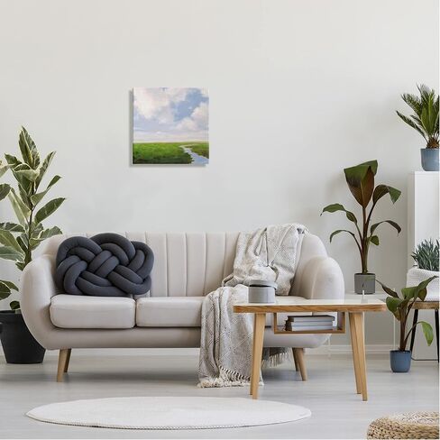 Stupell Industries Rural Country Grassland Stream Canvas Wall Art, Design by Catherine Andersen in Saudi Arabia