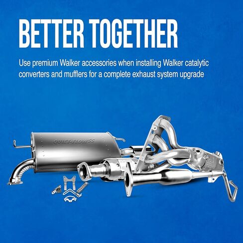 ووكر 46326 ماسورة العادم 2 بوصة مدخل (OD) 2 بوصة مخرج (OD) لفورد F-100 in Kuwait