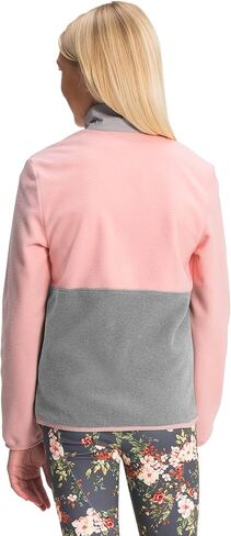 THE NORTH FACE Teen Glacier ¼ Zip Jacket, Peach Pink, Medium in Saudi Arabia