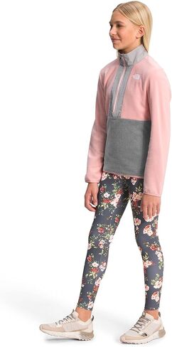 THE NORTH FACE Teen Glacier ¼ Zip Jacket, Peach Pink, Medium in Saudi Arabia