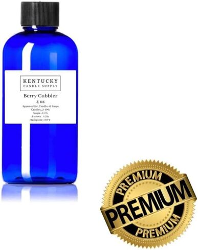 زيت عطري بيري كوبلر (4 أونصة) لصنع الشموع، وصناعة الصابون، وصناعة التارت، واللوشن، وبخاخات الغرف، وكرات الاستحمام الفوارة، والتدفئة - مستلزمات الشموع من كيه واي in Kuwait