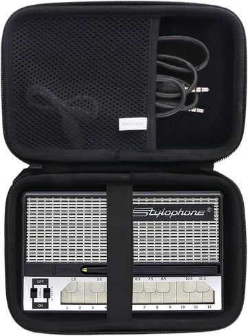 Hard Travel Case replacement for Retro Pocket Synth/Bowie - Synthesizer S1 Workstation Keyboards Carry Case (black) in Saudi Arabia