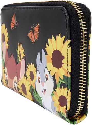 Loungefly Disney Bambi Sunflower Friends Zip Around Wallet in Saudi Arabia
