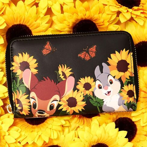 Loungefly Disney Bambi Sunflower Friends Zip Around Wallet in Saudi Arabia