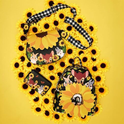 Loungefly Disney Bambi Sunflower Friends Zip Around Wallet in Saudi Arabia