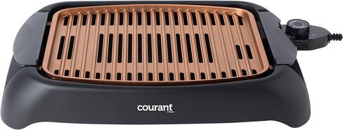 شواية كورانت شواية داخلية بدون دخان مع طلاء نحاسي غير لاصق وتحكم في درجة الحرارة قابل للتعديل in Kuwait